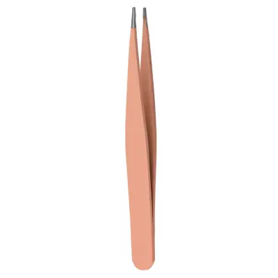 MRBUQ Professional Useful Face Harmless Slanted and Tip Point Beauty Stainless Steel Hair Removal Eyebrow Tweezer Eyebrow Trimmer Eye Brow Clips Fine Hairs Puller (4)