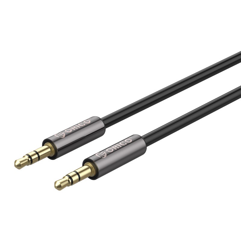 ▥♤●  ORICO AM-M2 Copper Shell 3.5mm Audio Extension Cable Black โอริโก้ สายนำสัญญาณเสียง สายเคเบิ้ลออดิโอ้ AUX 3.5mm