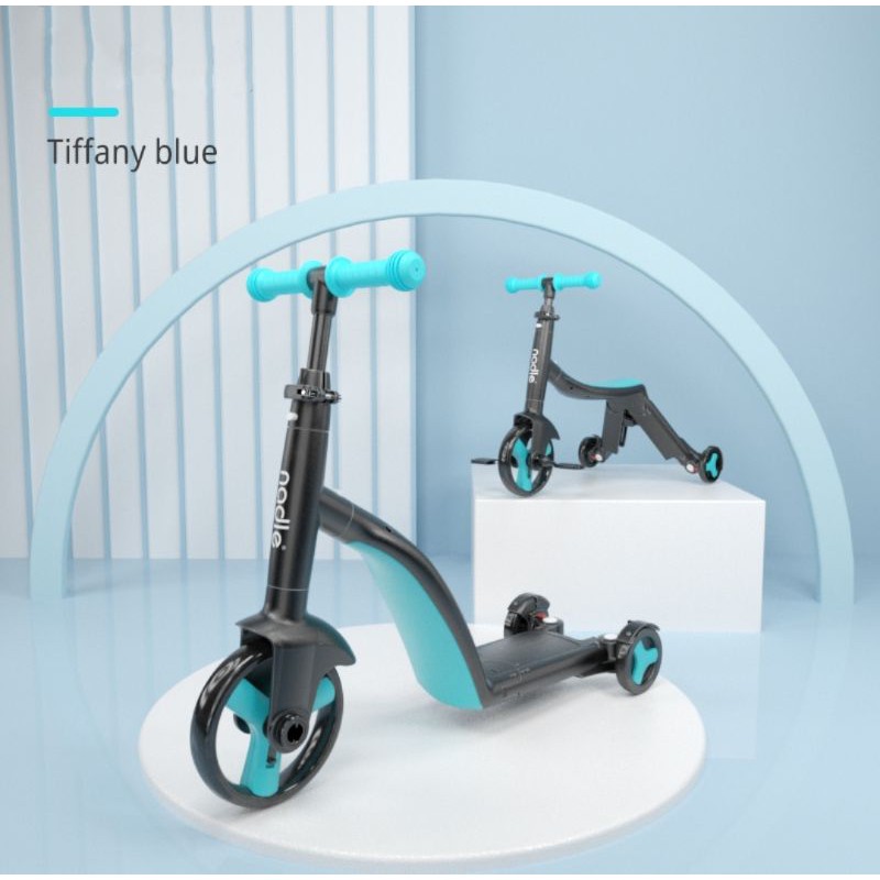 Scooter 6 IN1 สกู๊ตเตอร์​ Nadle TF3-1​ PRO​ Rider Tricycle ​Scooter รถเข็น​เด็ก​ จักรยาน​สามล้อ จักรยานทรงตัว  รถขาไถ​