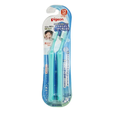 Pigeon Finishing Toothbrush, Soft, For Ages 12 months - 3 years (1)