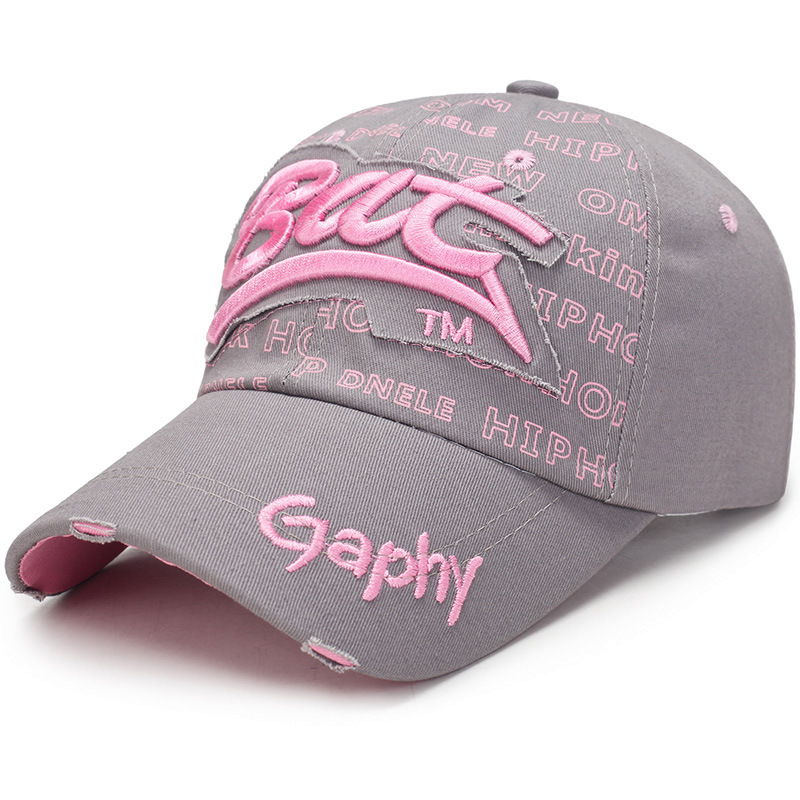 MNO.9 THINGS Fashion Cap Street Style BAT หมวกแก๊ปลำลองผ้าฝ้าย 100% ปักลายนูนแนวสตรีท หมวกแก๊ปแฟชั่น