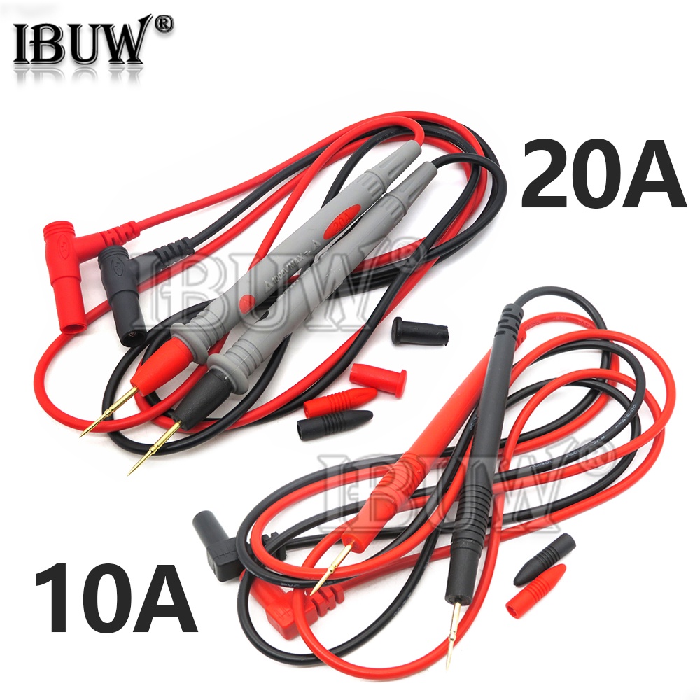 1 cặp 1000v 10/20a ampe kế kiểm tra dây hữu ích phổ biến vạn năng đa dụng kế vôn kế đầu dò dây bút cáp xl830l kỹ thuật số