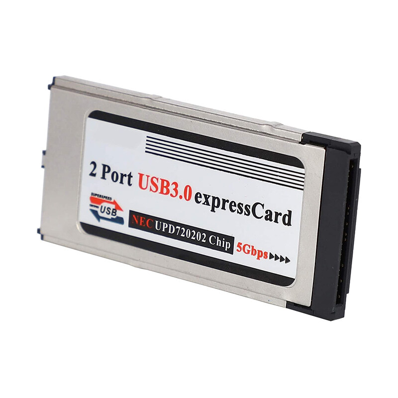 High-Speed Dual 2 Port USB 3.0 Express Card 34mm Slot Express Card PCMCIA