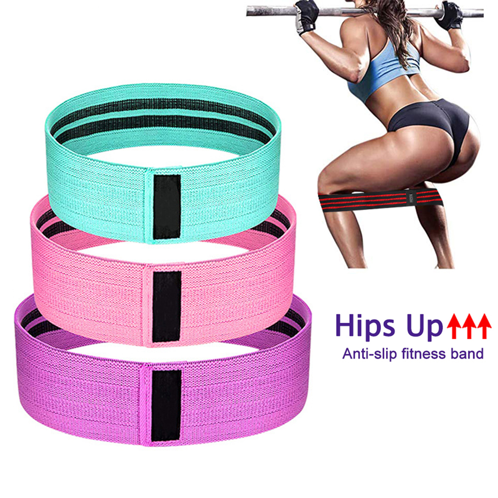 SHENZ99225 Anti Slip Workout Arms Legs Fitness Equipment Elastic Band Training Hip Exercise Resistance Bands