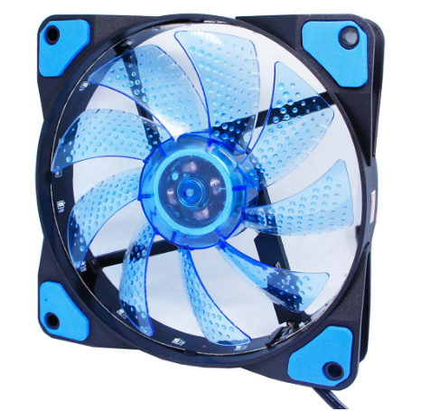 ?ส่งเร็ว? ร้านDMแท้ๆ Oker Fan Case 12CM Light LED G1228 AirForce โอเคอร์ พัดลมเคส 12ซม. มีไฟ พัดลมระบายความร้อน #DM 1228