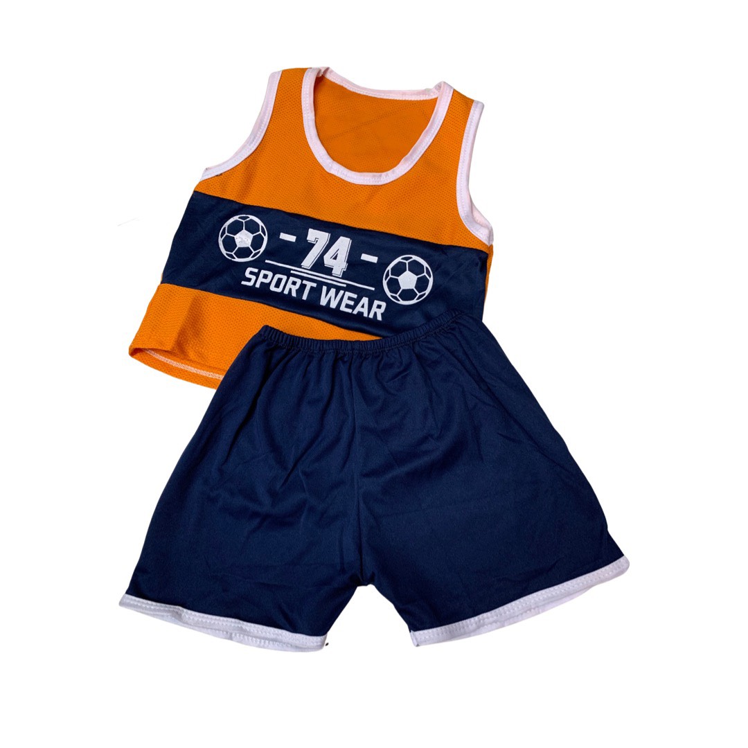 Vtitcloset ชุดเด็ก ชุดกล้ามกีฬาตาข่าย เสื้อสี ใส่สบาย เด็ก 3 เดือน-3 ขวบ : เลือกสีได้/คละแบบ  มีแบบเข้าใหม่ตลอดนะ (ควรดูรอบ อก เสื้อ เป็นเกณฑ์)