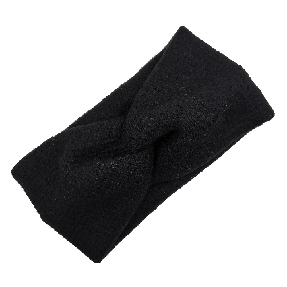 N33GVC3Q Warm Solid Woolen Elastic Hair Holder Headwraps Hairbands Hair Accessories