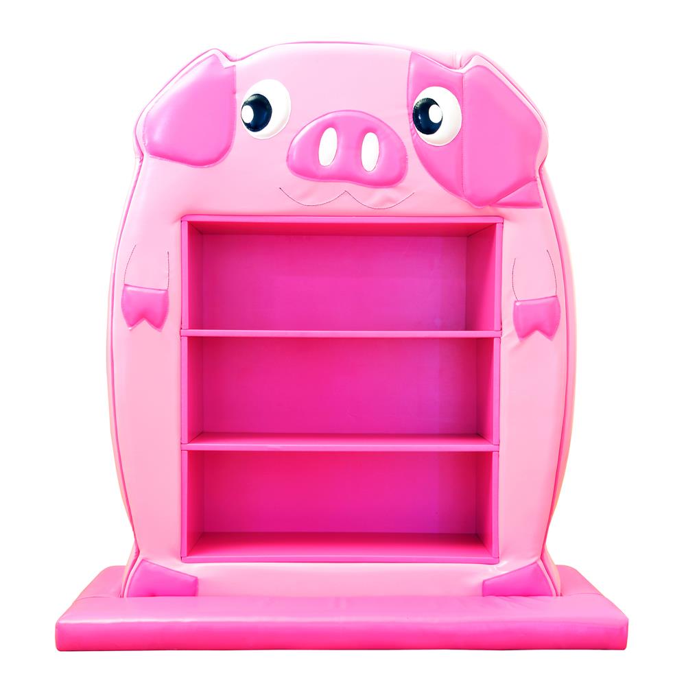 โปรโมชัน ชั้นวางของเด็กแบบตั้งพื้น หมู สีชมพู FREESTANDING SHELVING UNIT PIG PINK สินค้าโปรโมชั่น เฟอร์นิเจอร์อเนกประสงค์ ชั้นวางของ ราคาถูก ราคา 21,000 บาท*ส่งฟรี