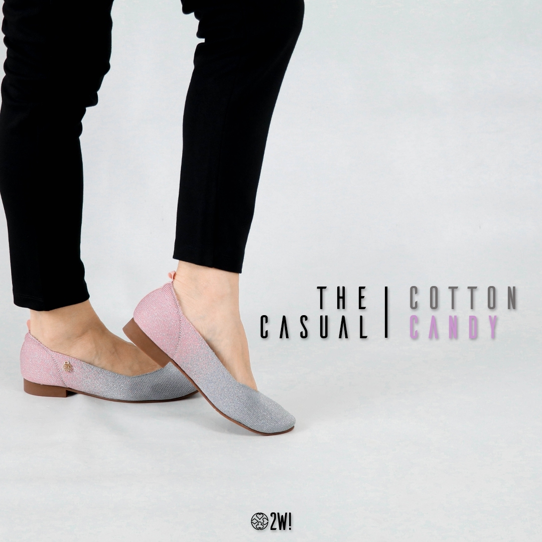 Le Casino รองเท้ารักษ์โลก รุ่น The Casual รองเท้าผู้หญิง รองเท้าส้นเตี้ย รองเท้าผลิตจากขวดพลาสติก