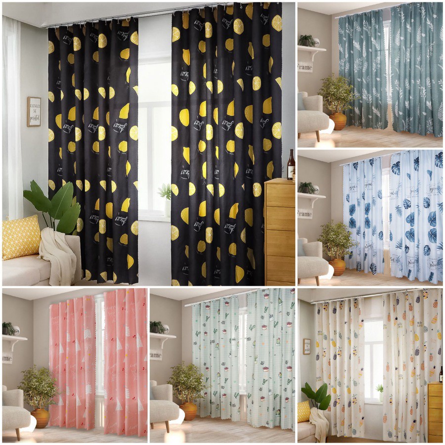 เลือกซื้อ ผ้าม่าน พร้อมส่ง ม่านประตู ม่านบังแดด ผ้าม่านสำเร็จรูป (ตาไก่) พร้อมเชือกและห่วง ลวดลายสวยงาม ราคาพิเศษ มีเก็บเงินปลายทาง