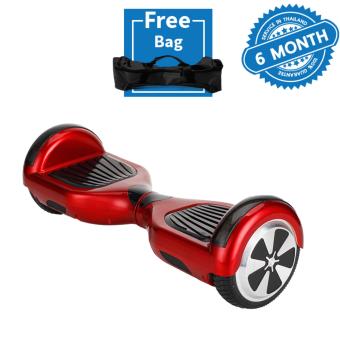 *รับประกัน 6 เดือน Self balancing mini segway รถไฟฟ้าล้อคู่ (Red)แถมฟรีกระเป๋าพกพา *รับประกัน 6 เดือน Self balancing mini segway รถไฟฟ้าล้อคู่ (Red)แถมฟรีกระเป๋าพกพา