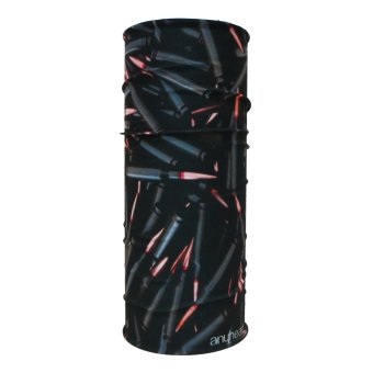 2561 Anyhead ผ้าโพกศรีษะอเนกประสงค์ รุ่น AH037 The Bullets (Black)