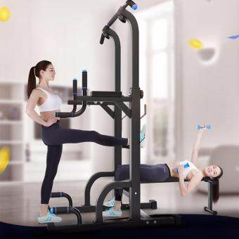 B&G บาร์โหนตั้งพื้น บาร์โหน ยืดตัว บริหารหน้าท้อง Pull UpStation Chin Up and Dip Bar (สีดำ/ฟ้า) B&G บาร์โหนตั้งพื้น บาร์โหน ยืดตัว บริหารหน้าท้อง Pull UpStation Chin Up and Dip Bar (สีดำ/ฟ้า)