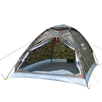 BEST DMALL Camouflage tent เต้นท์โดมลายพลาง นอนได้ 2-3 คน