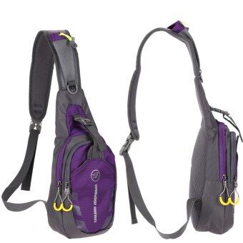 Chest Bag Outdoor Sport Travel Shoulder Sling BackpackPouch(Purple) - Intl June 2018 - 4 Chest Bag Outdoor Sport Travel Shoulder Sling BackpackPouch(Purple) - intl - 4
