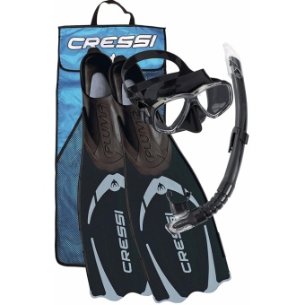 ซื้อ/ขาย CRESSI PLUMA BAG OF DIVING SET - MASK FINS AND SNORKEL