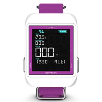 2561 Dive Computer Deepblu รุ่น Cosmiq+ Lumin สี Lilac Purple (ม่วง-ขาว)