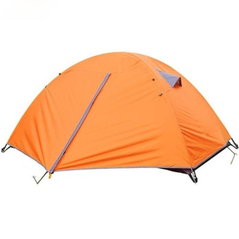 Double-layer Camping Tent Canopy Outdoor Beach Shelter Windproof Waterproof New - intl