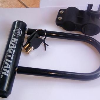ประเทศไทย FD Premium กุญแจลอ็คจักรยาน กุญแจโค้ง กุญแจจักรยาน (Bike Lock) รุ่น HLM091 (สี ดำ)