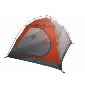 Field and Camping สนามเดินป่า เต็นท์ Nano ขนาด 250x(190/145)x145 ซม. สีส้ม-เทา