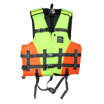 ราคา Field and Camping สนามเดินป่า ชูชีพ Safety XL ขนาด 50x53x6 ซม. สีเขียว-ส้ม