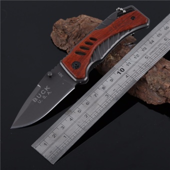 ซื้อ/ขาย Folding Knife มีดพับขนาดเล็กด้ามไม้แท้ รุ่น X61