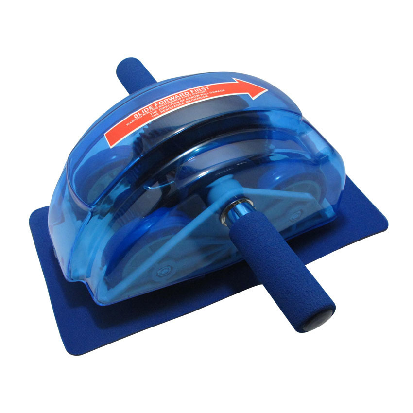 HHsociety เครื่องออกกำลังกายลดหน้าท้อง Roller Slide Ab Slide - Blue