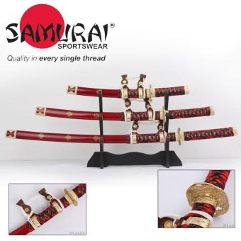 ซื้อ/ขาย JAPAN ดาบชุดญี่ปุ่น ซามูไร คาตานะ มี 3 เล่ม 3 ขนาด(KATANA SAMURAI NINJA SWORD)+แท่นวาง