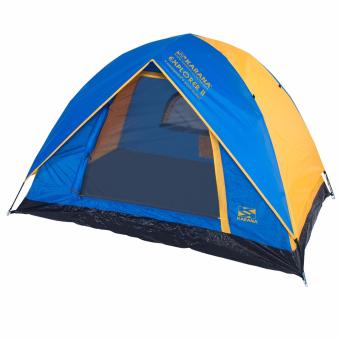 KARANA เต็นท์โดมสำหรับ 2 คน รุ่น Explorer II สีน้ำเงิน/เหลือง