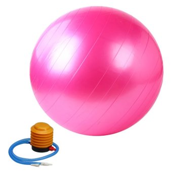 ราคา Kinglion Sport 65CM ลูกบอลโยคะผิวเรียบสีชมพู โยคะบอล ลูกบอลออกกําลังกาย ฟิตบอล ลูกบอลฟิตเนส ฟิตเนสบอล ยิมบอล อุปกรณ์ฟิตเนส ออกกําลังกายลดพุง Pink Fitball Fitness Ball Yoga Ball Massage Ball