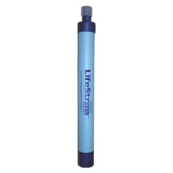 LifeStraw เดินป่าตั้งแคมป์กลางแจ้งน้ำชำระแบบพกพาตัว-สีน้ำเงิน LifeStraw เดินป่าตั้งแคมป์กลางแจ้งน้ำชำระแบบพกพาตัว-สีน้ำเงิน