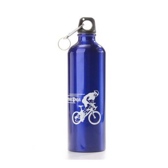 ประเทศไทย M SPORT ขวดใส่น้ำดื่มอลูมิเนี่ยม กระติกน้ำ สำหรับจักรยาน รุ่น Bottlez ( สีน้ำเงิน)