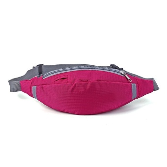 Multi-function Sports running Ridding Hiking Waist Bag (Pink) - intl