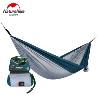 กลางแจ้ง Naturehike แคมป์ปิ้งเปลญวนร่มชูชีพผ้าพร้อมพกพาเดินป่าแขวนเต็นท์เตียงนอนแกว่งปิกนิกเปลญวน - นานาชาติ