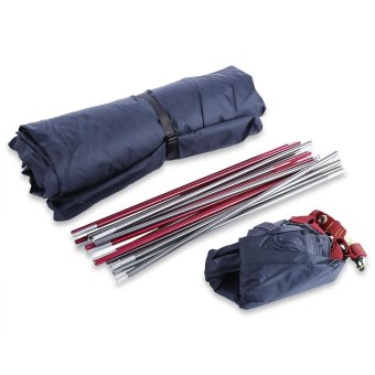 Naturehike Windproof Waterproof Silent Wing Series Tent WithAluminum Rod(Ice Blue) - intl