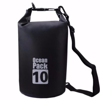 ซื้อ/ขาย QQ SHOP กระเป๋ากันน้ำ Ocean Pack 10L สีดำ