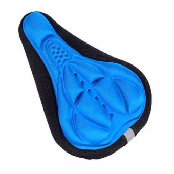 ซื้อ/ขาย Shop Jung เบาะเสริม ที่นั่งจักรยาน Soft Seat Mat Bike รุ่น 000227 (Blue)