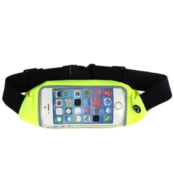 Sports Bag Running Pocket Belt Case Phone Holder Walking Waist Bag(Green) - intl
