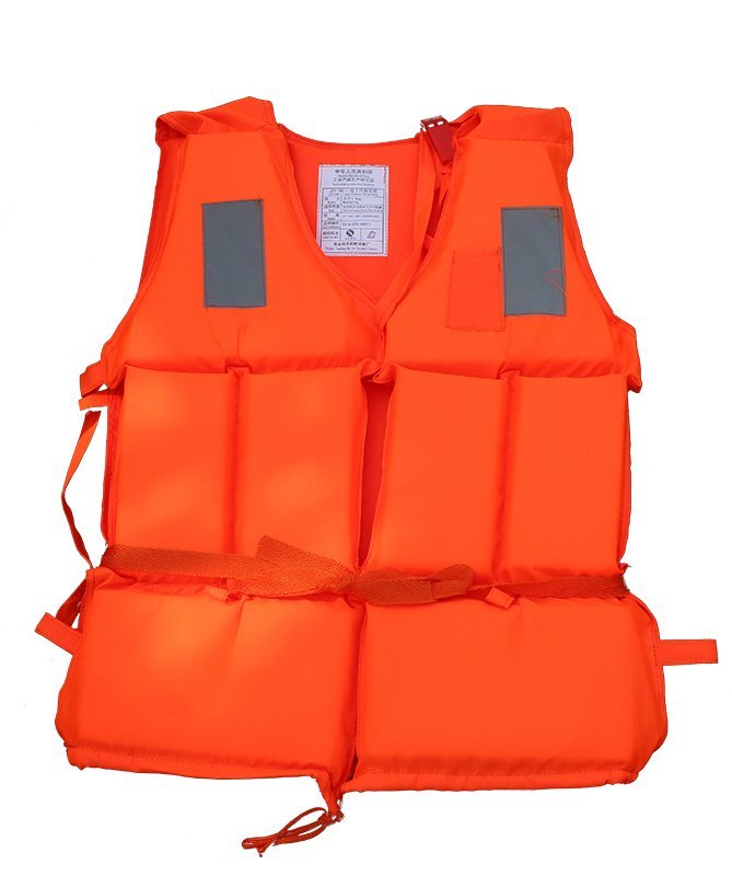 WINS เสื้อชูชีพ พร้อมแถบสะท้อนแสง รุ่น AL-LJK - สีส้ม