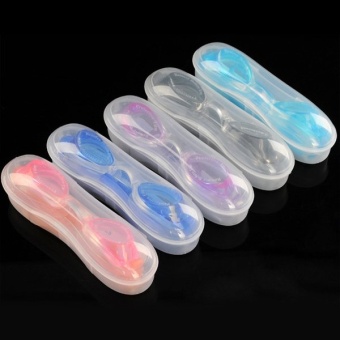 ประเทศไทย Yongbo แว่นตาว่ายน้ำ รุ่น Sport Swimming Goggles (Deep Blue) ฟรี ( Earplugs +glasses case )