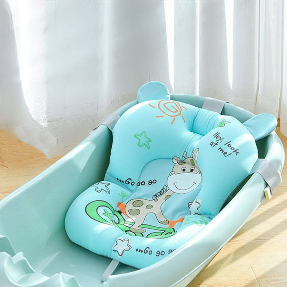 Rbridg trẻ sơ sinh mềm mại giường Ghế bồn tắm em bé Pad trẻ sơ sinh