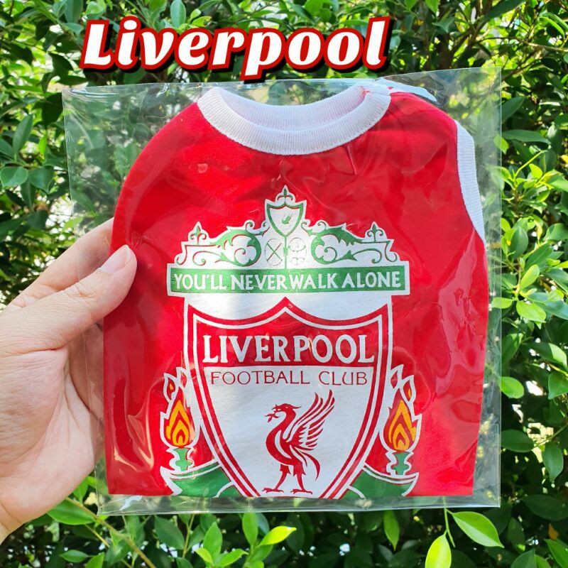 พร้อมส่งเสื้อผ้าสัตว์เลี้ยง แมนยู ลิเวอร์พูล/เสื้อบอล/เสื้อสุนัข/เสื้อแมว/พร้อมส่งsize1-10