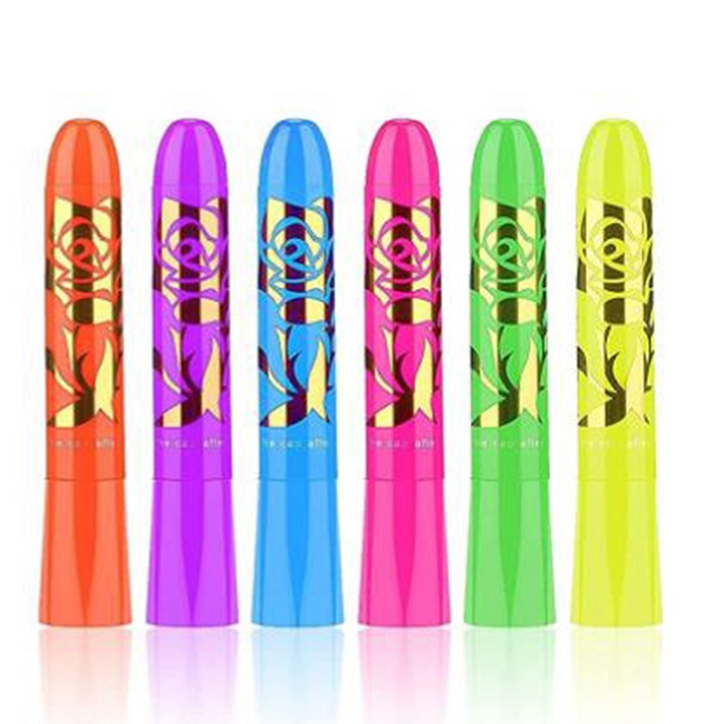 Glow in the Dark Face Body Paint Glow Sticks Markers Makeup Face Painting