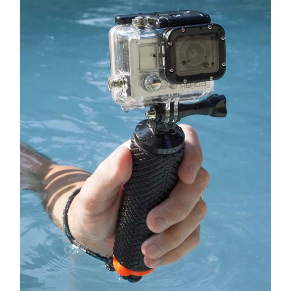 ✱✎✆  ทุ่นลอยน้ำติดกล้อง Action Camera Gopro Sj Yi xiaomi   แบบเปิดฝาออกได้