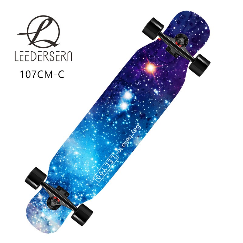 LEE BICYCLE สเก็ตบอร์ด LONGBOARD 107CM สำหรับผู้เริ่มเล่น รุ่น 003