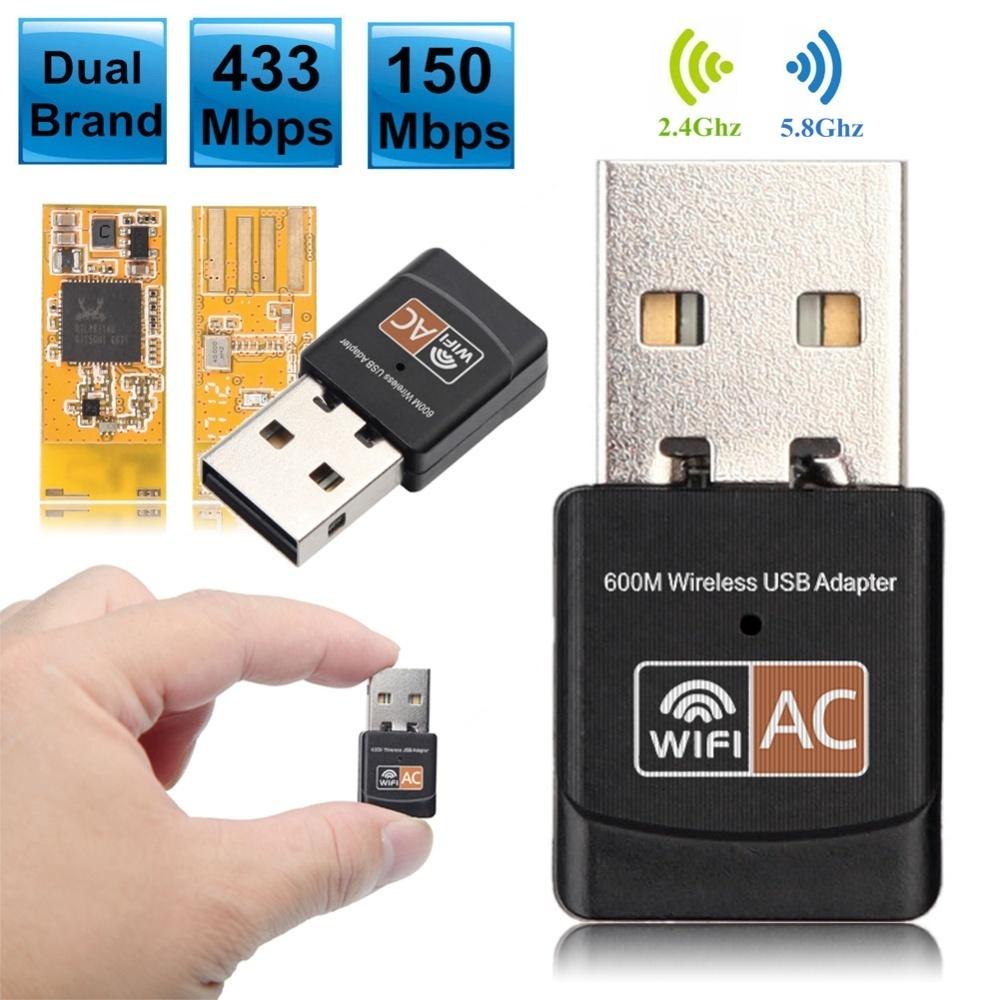 คำอธิบายเพิ่มเติมเกี่ยวกับ ⚡เล็กที่สุด! ตัวรับสัญญาณ WiFi ⚡ USB Adapter 600Mbps [โปรดดูรายละเอียดสินค้าก่อน] Dual Band 2.4GHz/ 5GHz อะแดปเตอร์อินเตอร์เน็ตไร้สาย USB-Adapter (หน้าส้ม1)
