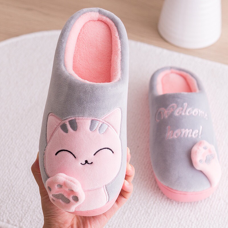 รองเท้าสลิปเปอร์ Slipper พื้นยาง กันลื่น รองเท้าใส่ในบ้าน รองเท้าเพื่อสุขภาพ พื้นนุ่ม ใส่สบายเท้า