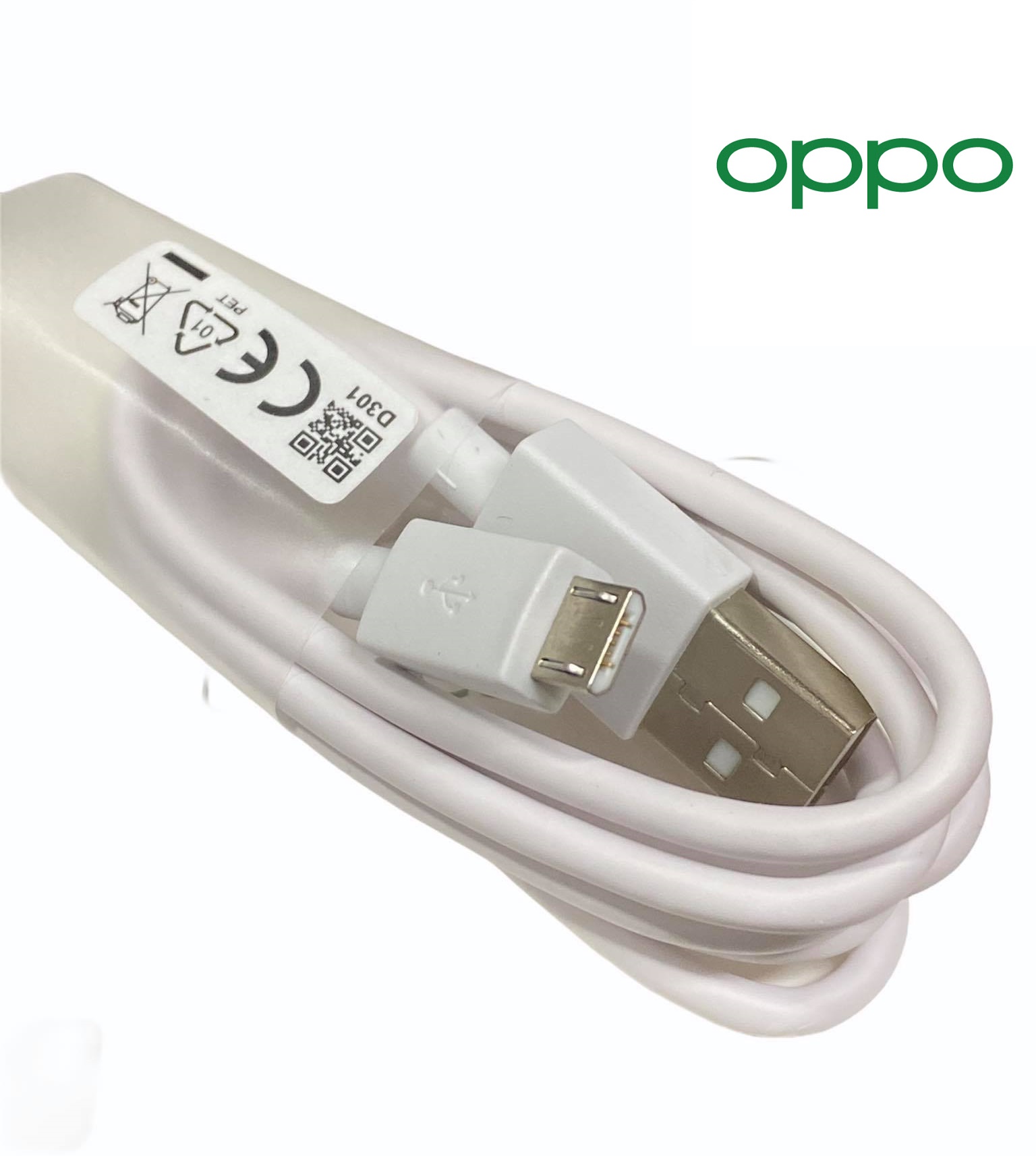 สายชาร์จแท้ OPPO USB 2A ชาร์จเต็มแอมป์ ใช้ได้รุ่น เช่น  F5/F7/A3S/A31/A37/A5S/F1/A7/F9 สายชาร์จ OPPO 2A ของแท้ 100%