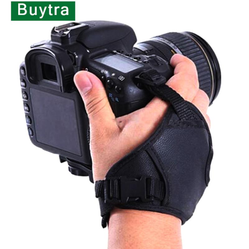 leather camera hand grip