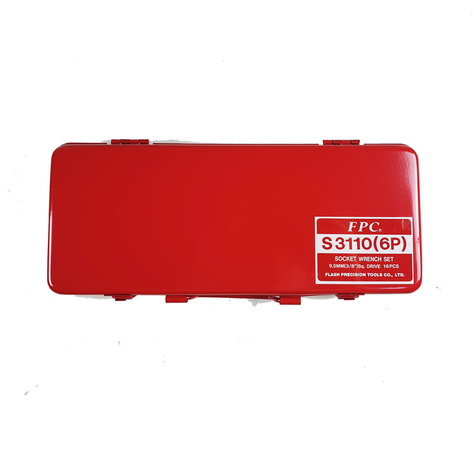 FPC บ๊อกชุดรู 3/8” 16 ตัวชุด รุ่น S-3110 ราคา 3,858 บาท*ส่งฟรี